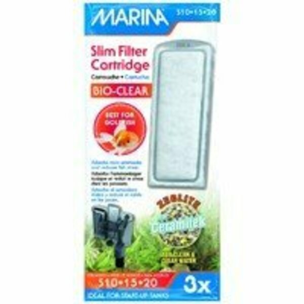 Marina Slim Filter Zeolite Cartridge 3Pk, 3Pk 1060